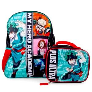 My hero academia backpack and lunchbox